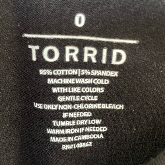 Torrid Full Length Fold Over Skirt Premium Leggings - Picture 5 of 10